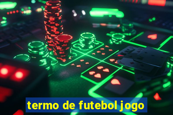 termo de futebol jogo